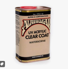 Alphanamel UV Acrylic Waterbourne Clearcoat 16oz